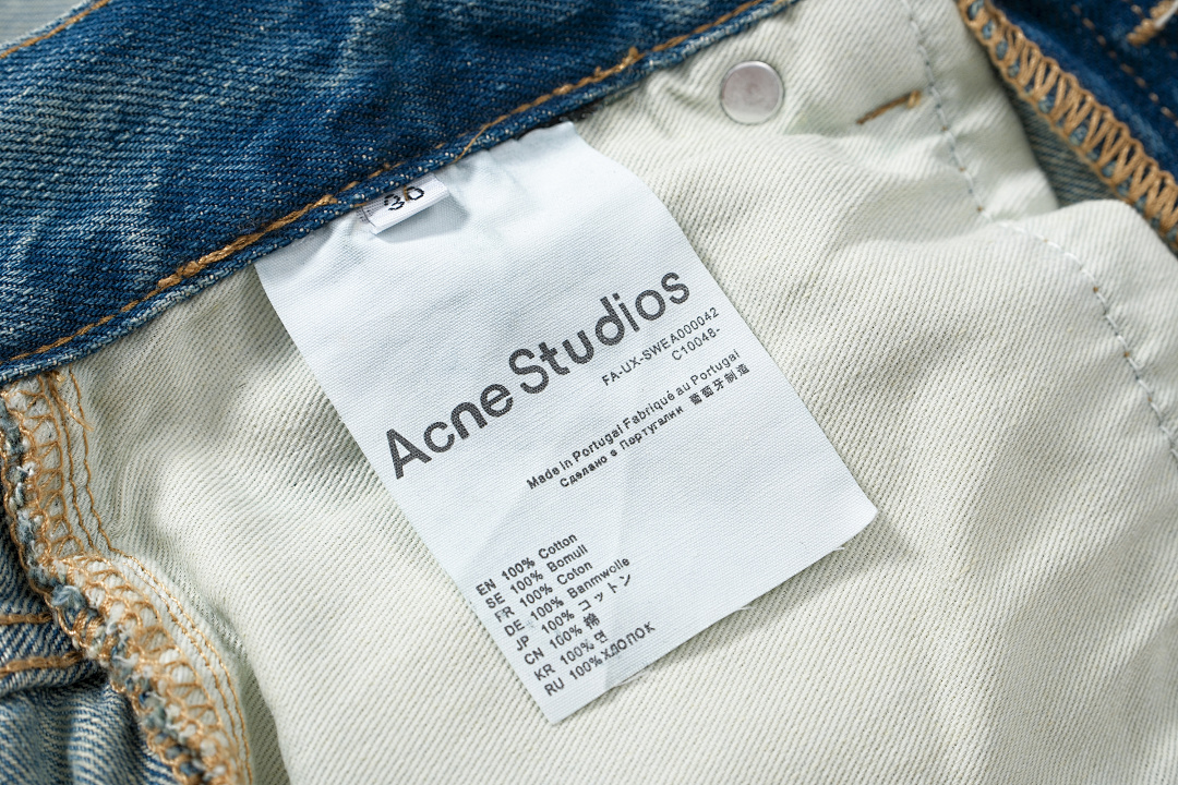 Acne Studios 218 AC Short Blue 29 30 31 32 7271# - Image 16