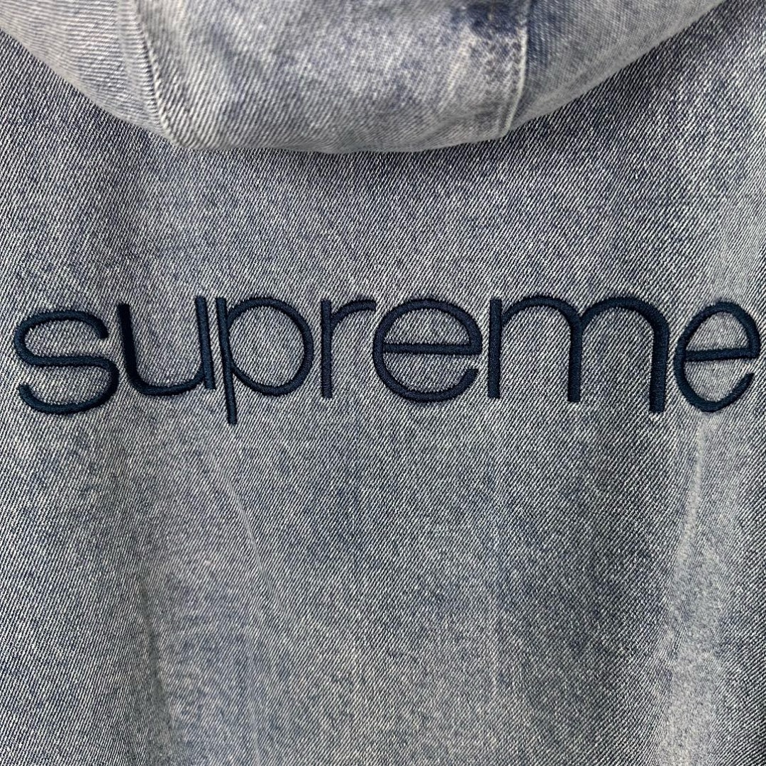 Supreme 598 24Fw Faux Shearling Lined Bomber Jacket Velvet Black White Water Blue S-XL - Image 62