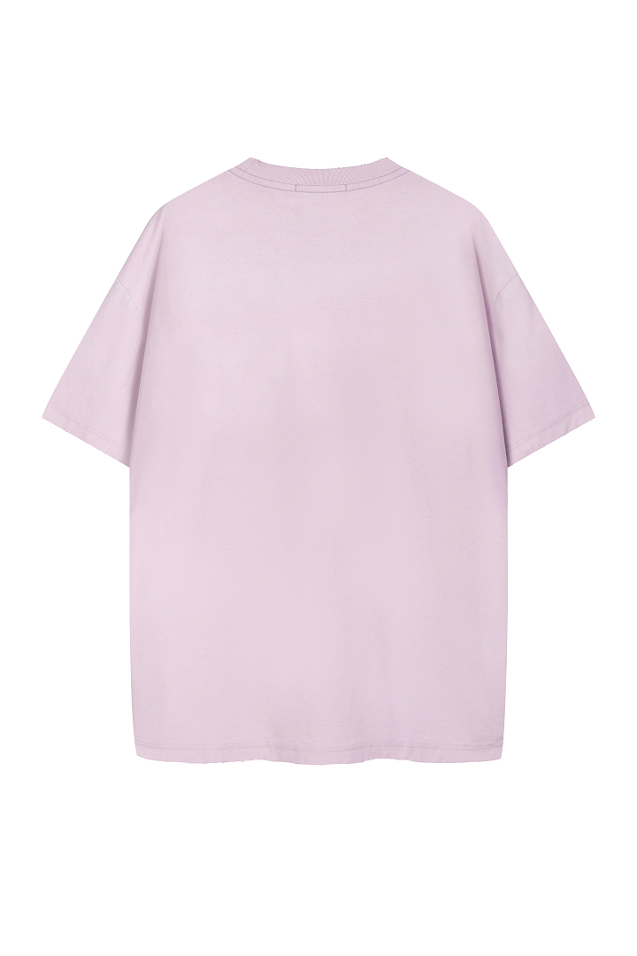 Acne Studios 118 AC LOGO Print Short Sleeve T Pink Floral Grey Black White Red Olive Green Dark Blue Spring Purple S-XL 8026# - Image 38