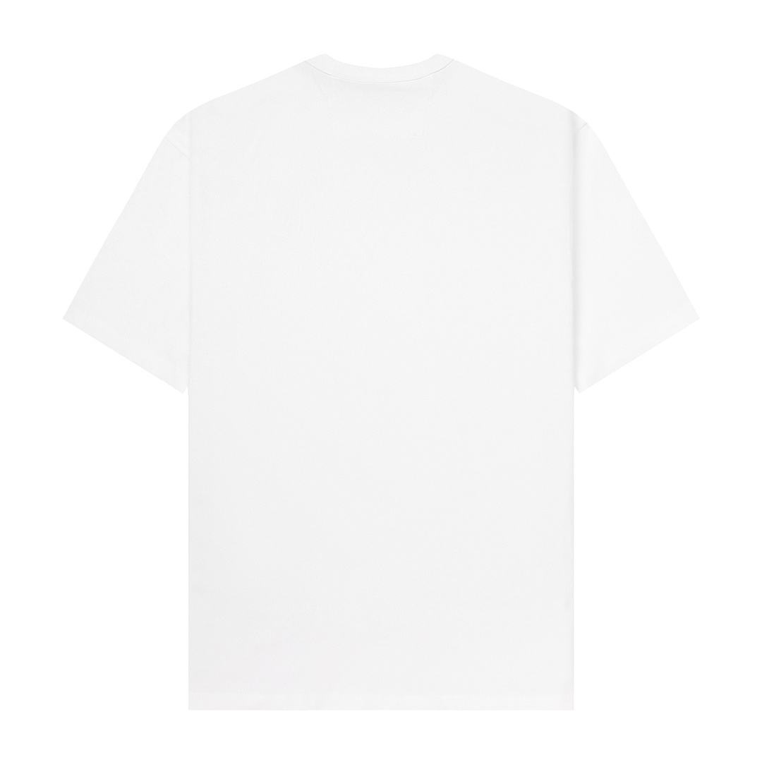 Unbranded 168 Embroidered Short Sleeve T : M L XL XXL (White Grey Black) - Image 12