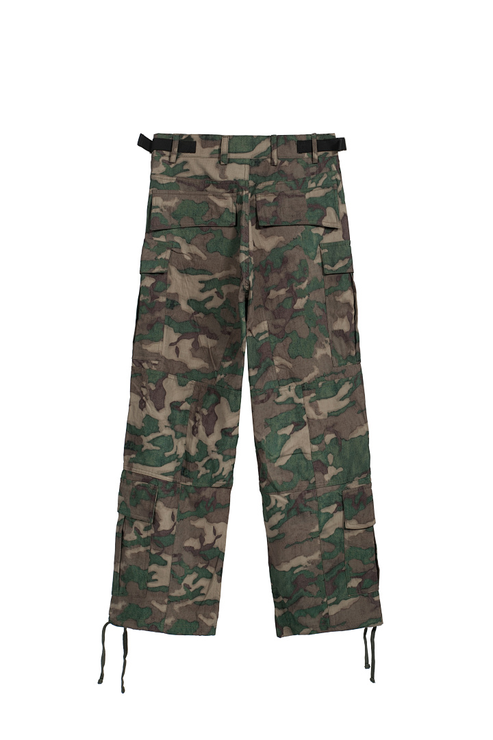Bape 338 FAR CAMO CARGO PANT Snow Green Grey S-L 7267# - Image 4