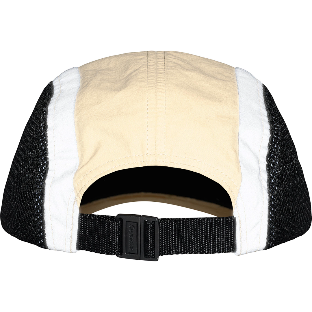 Supreme 138 25SS SIDE MESH CAMP CAP Canvas Light Black Apricot (Red) - Image 15