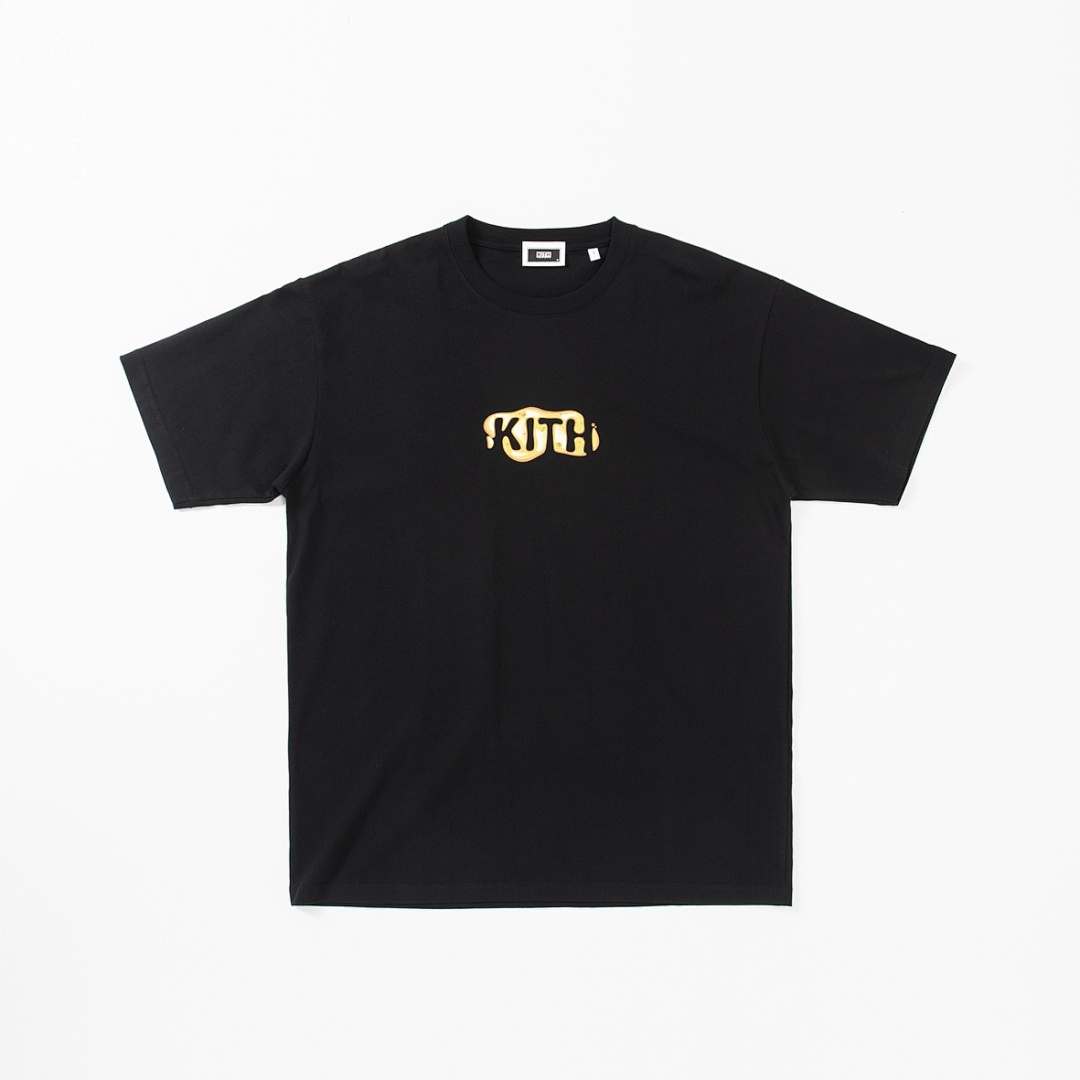 Adidas 138 Kith Treats New Honey Print Short Sleeve : Black White SIE: S Ｍ L - Image 4