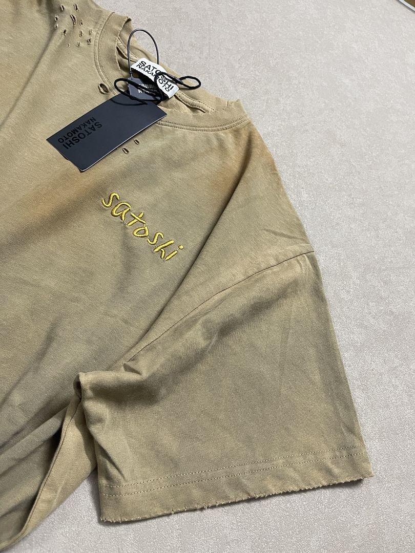 Unbranded 128 Satoshi Nakamoto Chain Stitch Tee Short Sleeve T : Black Coffee S M L - Image 17