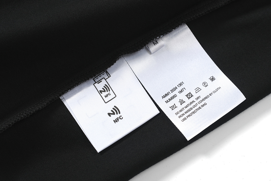 Miu Miu 108 MIU Floral Short Sleeve T Black White Grey S-XL 8068# - Image 16