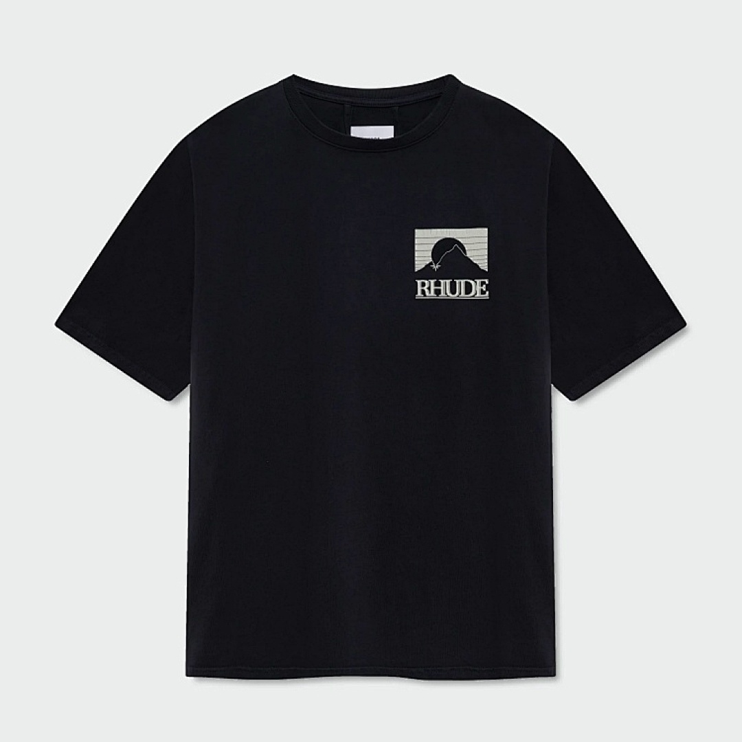 Unbranded 118 RHUD Mountain Print Logo Short Sleeve T Black White S-XL H8188# - Image 42