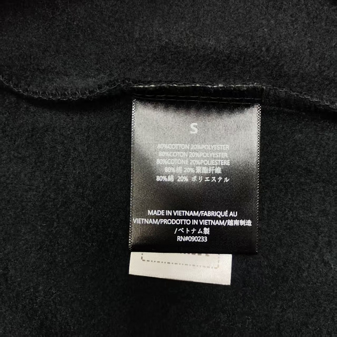 Essentials 228 Ess SS25 Classic Hoodie Label Print XS-XL (Black Oatmeal Grey Brown) - Image 29