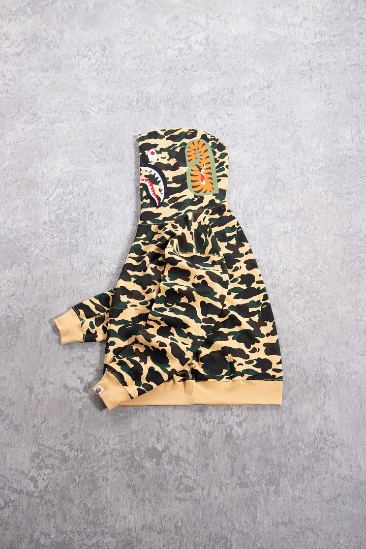 Bape 438 : Green Camo Red Yellow Purple Pink Blue Grey White Black S-XL - Image 29