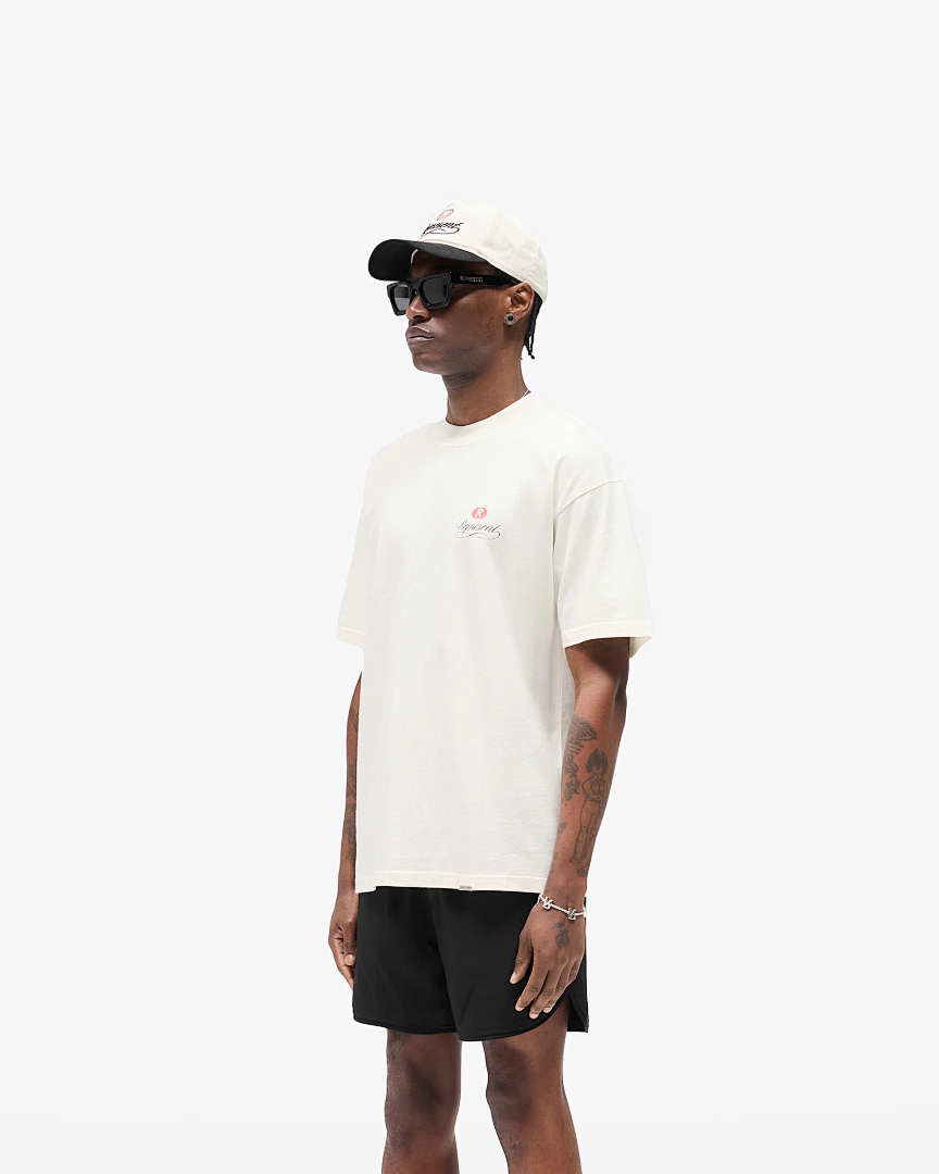 Represent 118 Represent Grand Vintage Hand Drawn T-Shirt Print Short Sleeve T : Black White S M L - Image 15