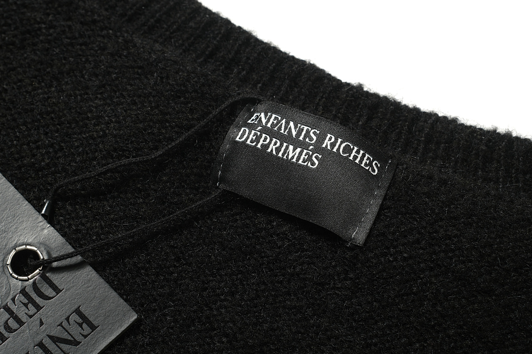 Enfants Riches Deprimes 218 ERD Logo Floral Fleece Black S-XL E9990# - Image 13