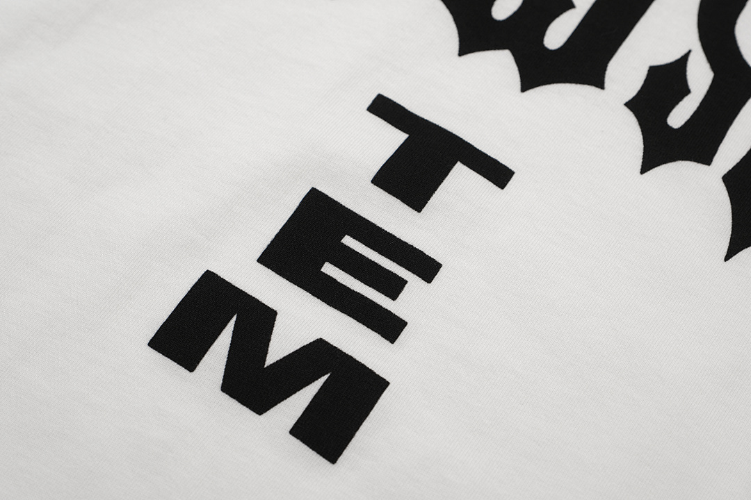 Unbranded 118 032C ''CRUX'' OVERSIZED BOX-CUT Print Short Sleeve T White S-XL 8010# - Image 11