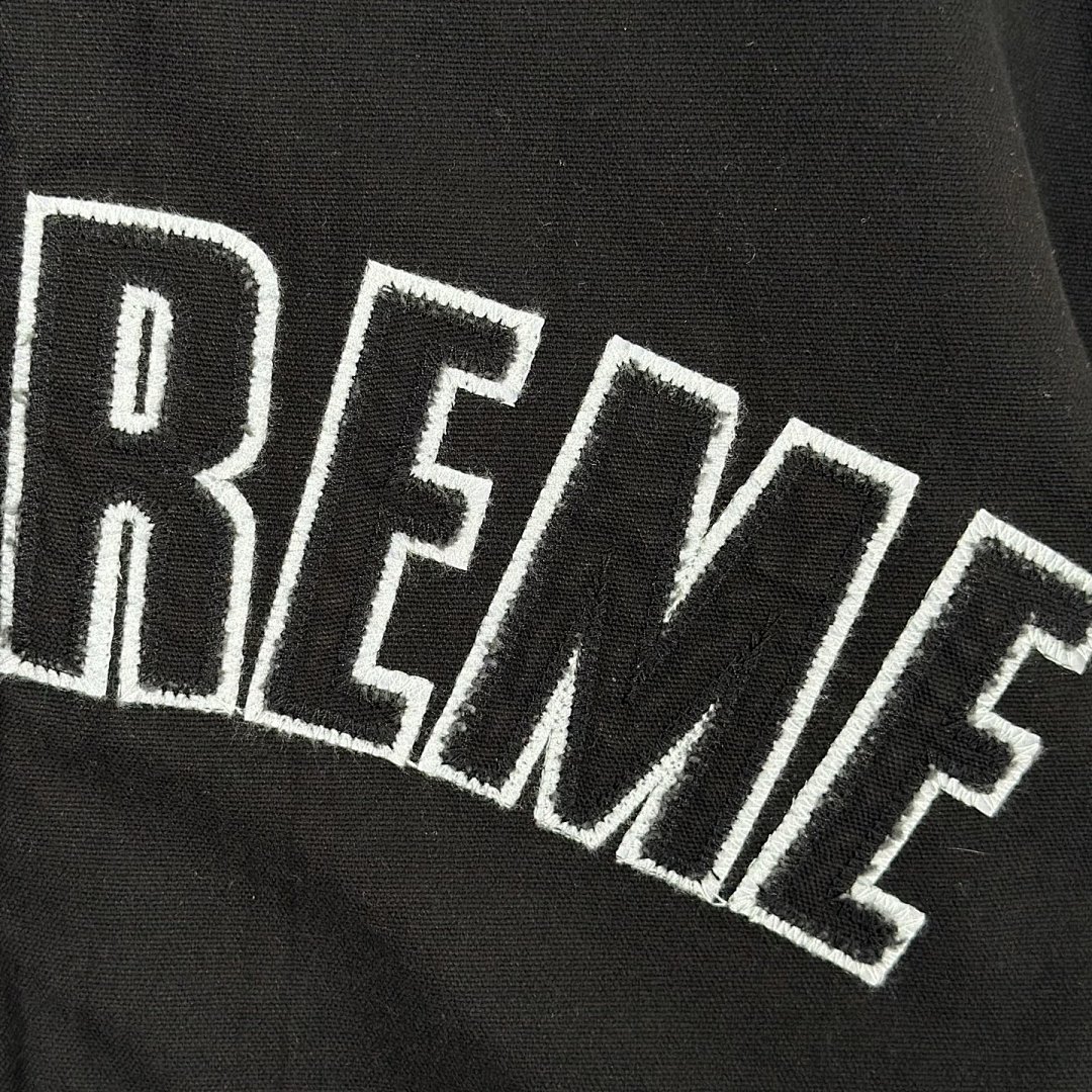 Supreme 598 25FW REFLECTIVE ARC HOODED WORK JACKET20 / Cotton Black Water Blue S - Image 10