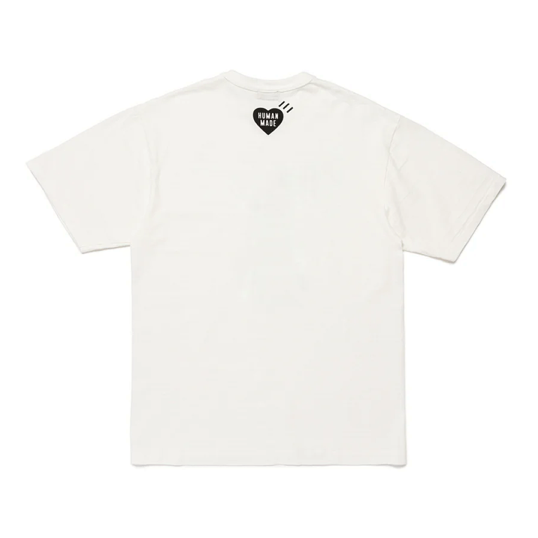 Human Made 118 HUMAN MADE Khaki Print Short Sleeve T : Black White S M L - Image 5