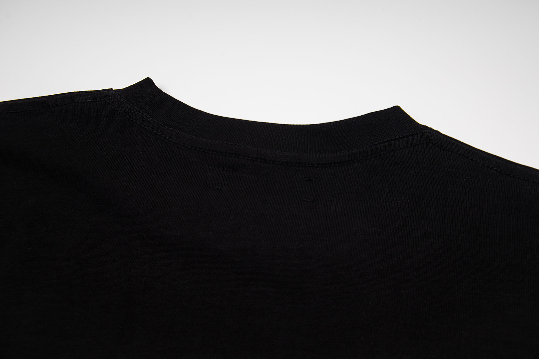 AMIRI 118 26Ss New Logo Print Short Sleeve T Black White S M L XL 9924# - Image 6