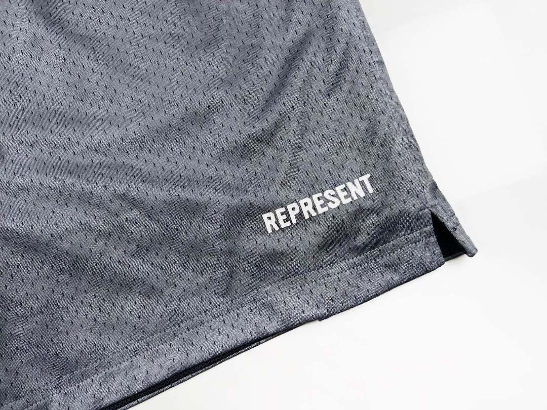 Represent 148 REPRESENT Short : Black Grey S M L - Image 13