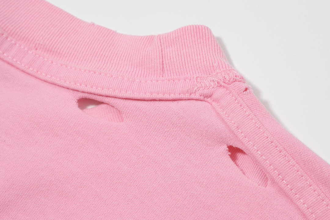 Unbranded 138 Courreges LOGO Short Sleeve T Pink Black S-XL 8070# - Image 39