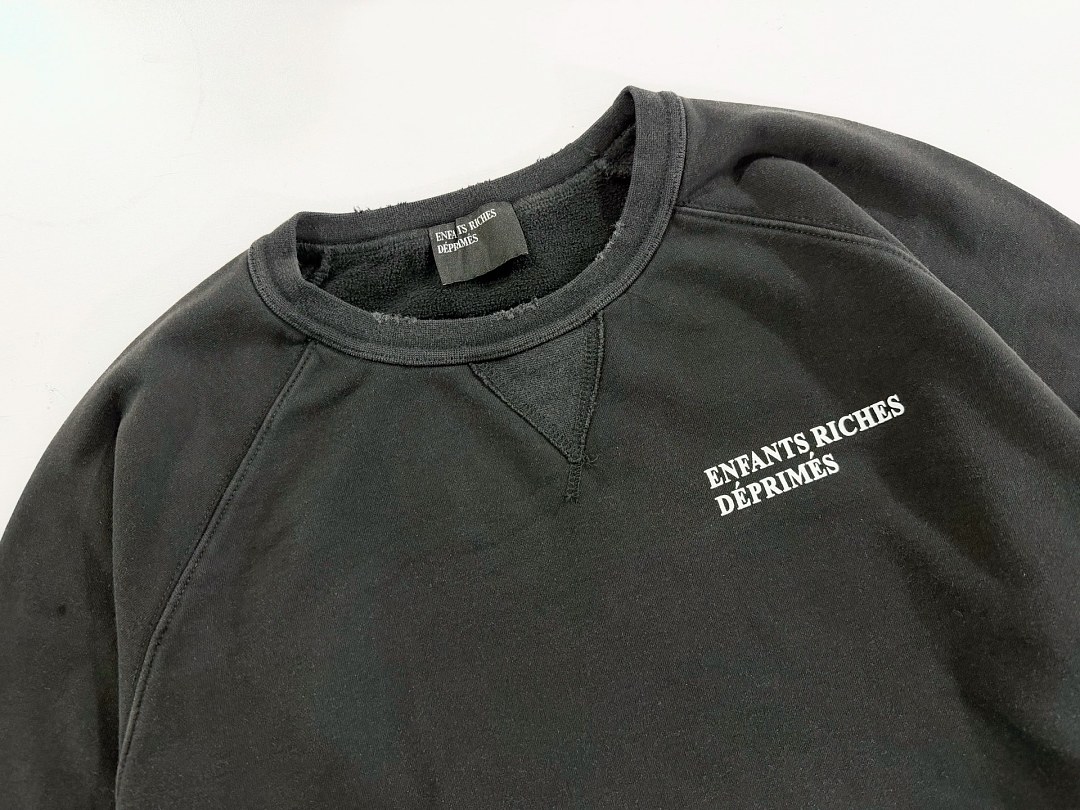 Enfants Riches Deprimes 218 Enfants Riches Deprimes “ Label ” Patchwork : S M L XL (Washed Black) - Image 6