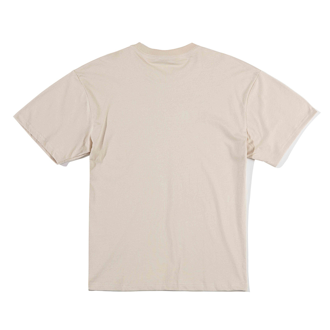 Drew House 98 DREW HOUSE ALLEN THE ALIEN Ss TEE Star Print Collar Solid Cotton Short Sleeve T Light Camel Pink S M L - Image 5