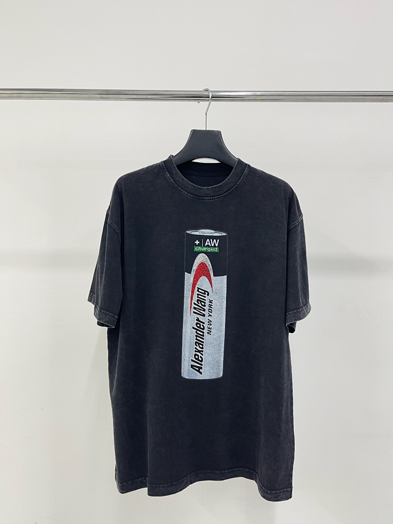 Unbranded 138 AW Electric Diamond Print Short Sleeve T Black S-XL 8073# - Image 18