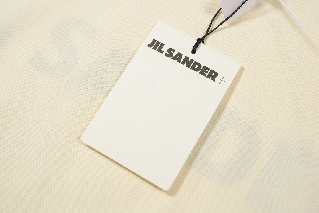 Unbranded 108 JIL SANDER Label Print Logo Short Sleeve T Black White Cream Apricot S-XL J9888# - Image 46