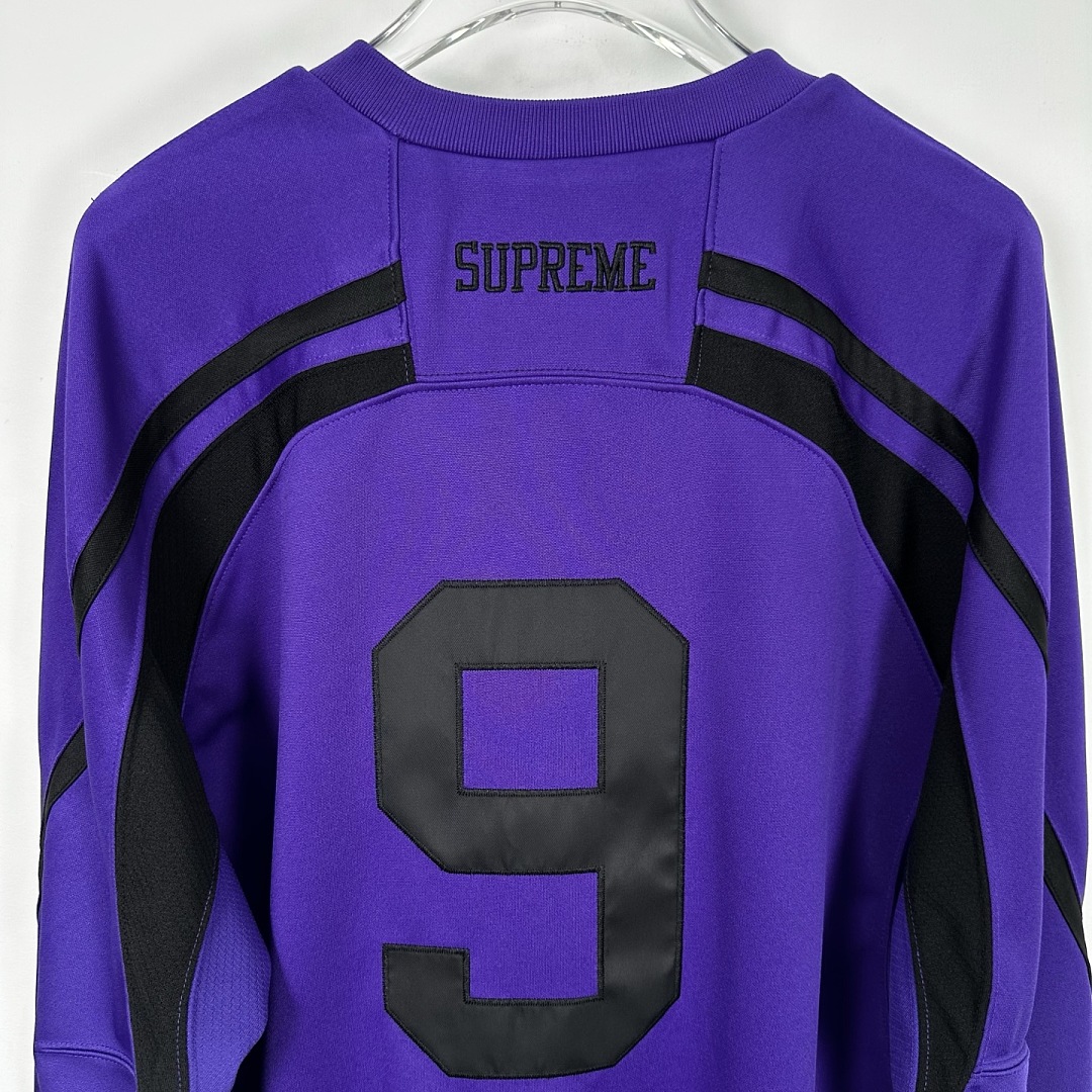 Supreme 248 SS26 HOCKEY JERSEY Long Sleeve Ice Black Purple S- XL - Image 20