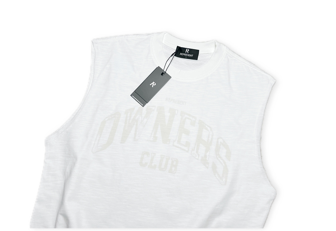 Off-White 118 REPRESENT New High Mens Womens Wide : S M L XL Off (White) - Image 3