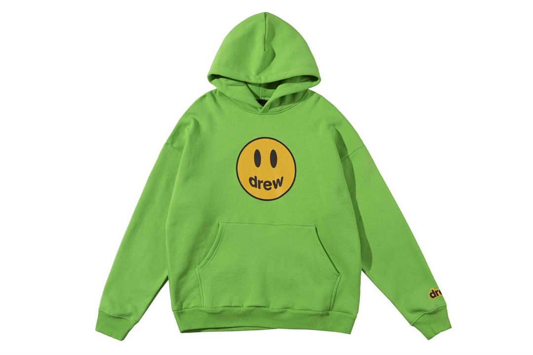 Drew House 238 DREW HOUSE 22SS Mascot Hoodie Full New Logo Print Red Fruit Green Floral Grey S M L - Image 4
