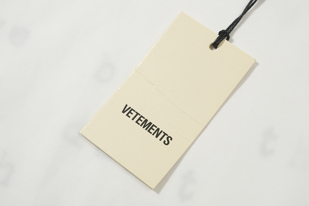 Unbranded 118 Vetements Label Logo Print Short Sleeve T White S-XL V5100# - Image 13