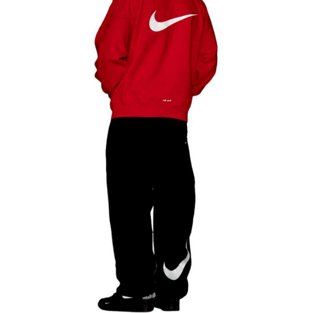 Supreme 368 SWEATPANT Embroidered LOGO Wide Black Grey Red S-XL - Image 74