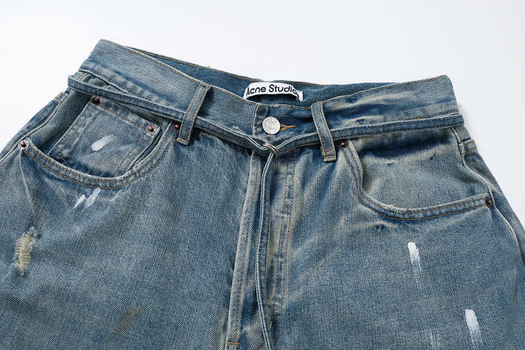 Acne Studios 218 AC Short Blue 29 30 31 32 7271# - Image 5