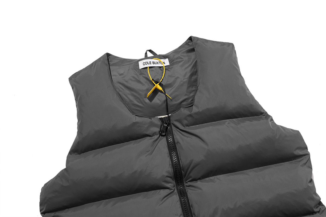 On Running 228 Cole Buxton Autumn Winter Velvet Cotton High Vest Cream Apricot Black Grey S-XL C780# - Image 19