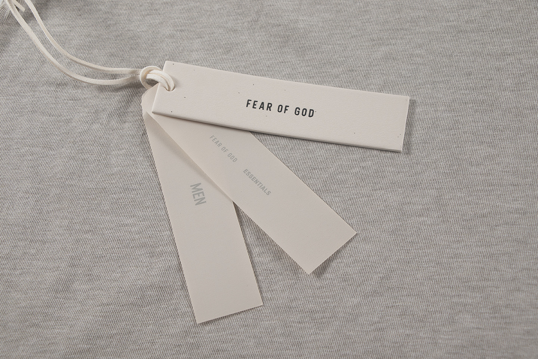 Essentials 118 SS25 Classic Hoodie Label Print Short Sleeve Silk Silver Gum : XS-XL (Grey Brown Oatmeal) - Image 53