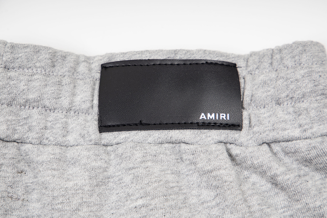 AMIRI 148 Logo Print Short Black Grey Cream Apricot S M L XL 9942# - Image 40