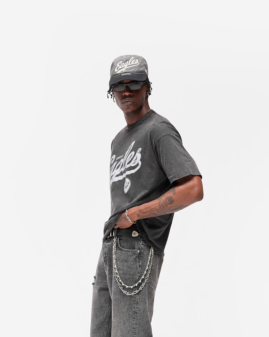 Represent 138 REPRESENT New High Mens Womens Top Water Wide Short Sleeve : S M L XL (Black) - Image 6