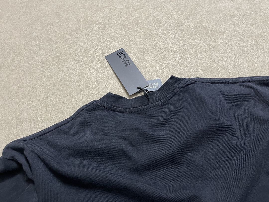 Unbranded 128 SATOSHI NAKAMOTO Print T : Washed Black S M L - Image 7