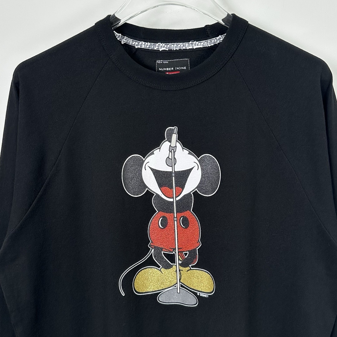Supreme 218 Cream Long Sleeve NUMBER INE MICKEY RAGLAN L/S (N) - Image 9