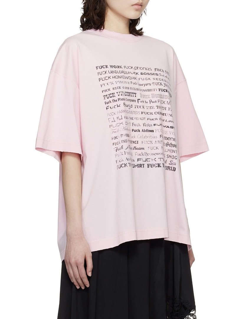 Unbranded 128 VTM Label Logo Print Short Sleeve T Pink Black S-XL V5208# - Image 38