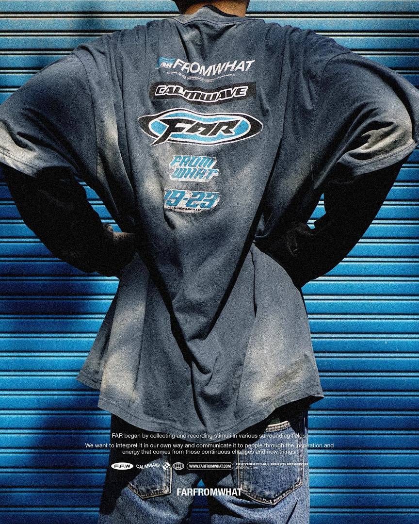 Arc'teryx 118 FAR.ARCHIVE Label LOGO Print Short Sleeve T Grey Blue Black S-L 3990# - Image 40
