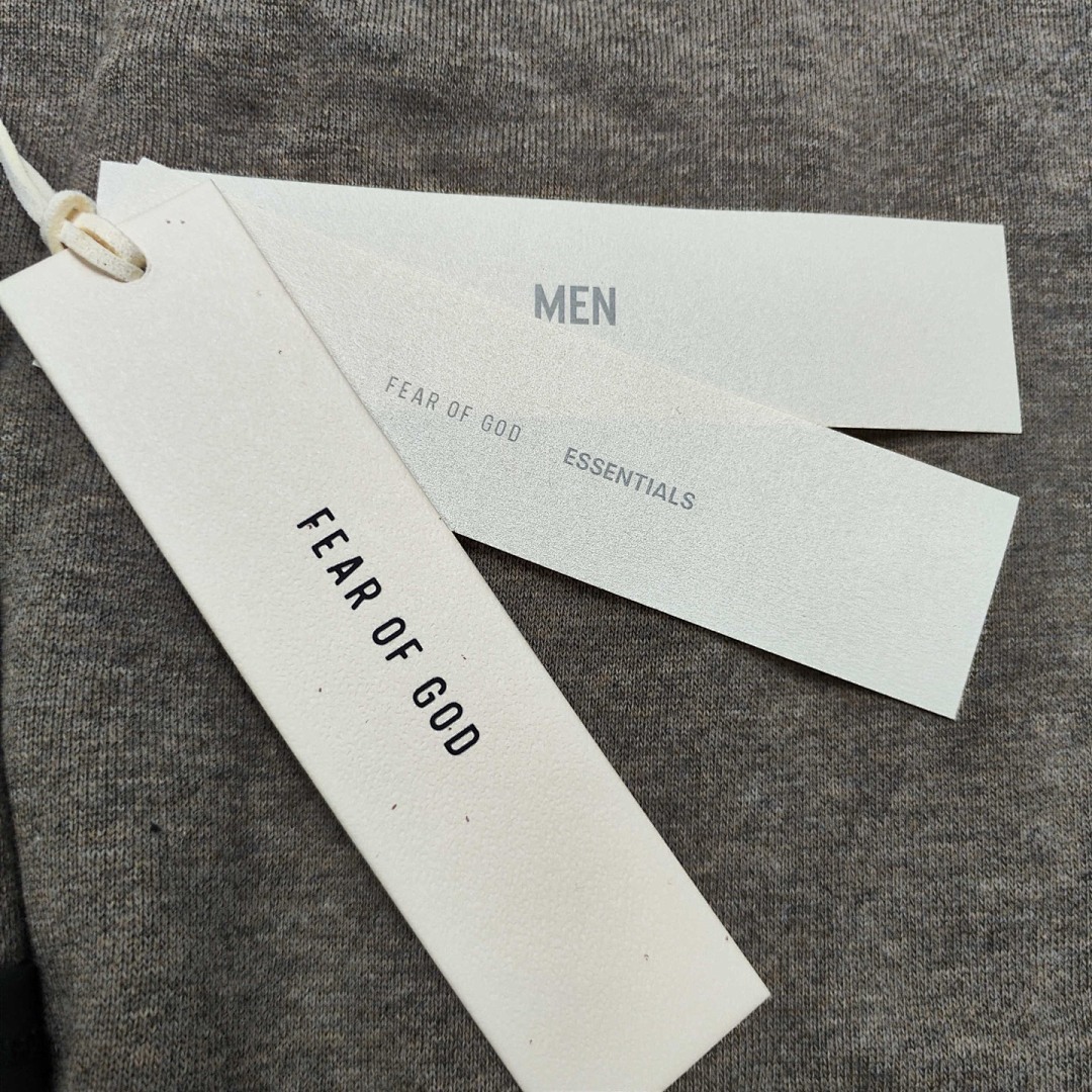 Essentials 228 Ess SS25 Classic Hoodie Label Print XS-XL (Black Oatmeal Grey Brown) - Image 14