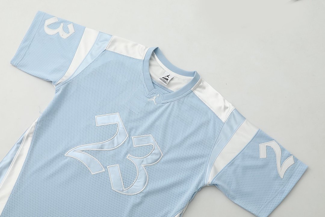 Supreme 238 SS26 WEEK15 Jersey V Collar Patchwork Embroidered Logo : Red Blue Black S-XL - Image 18