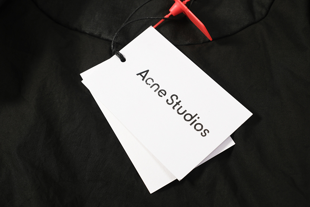Acne Studios 398 AC Collar Cotton Black Grey S-XL 9002# - Image 14