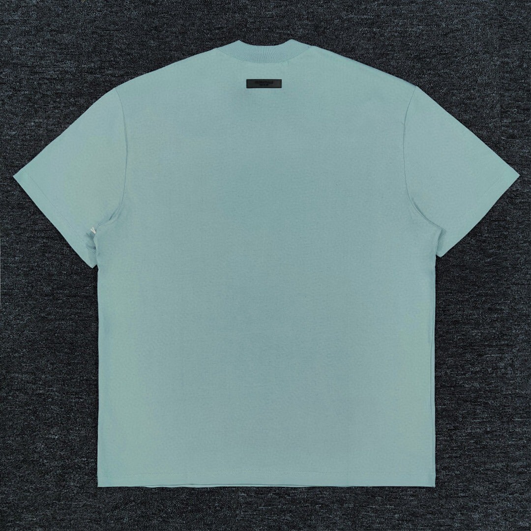 Essentials 118 ESS LOGO Short Sleeve T Black Mist Blue Purple Sea Grey XS-XL 6200# - Image 16