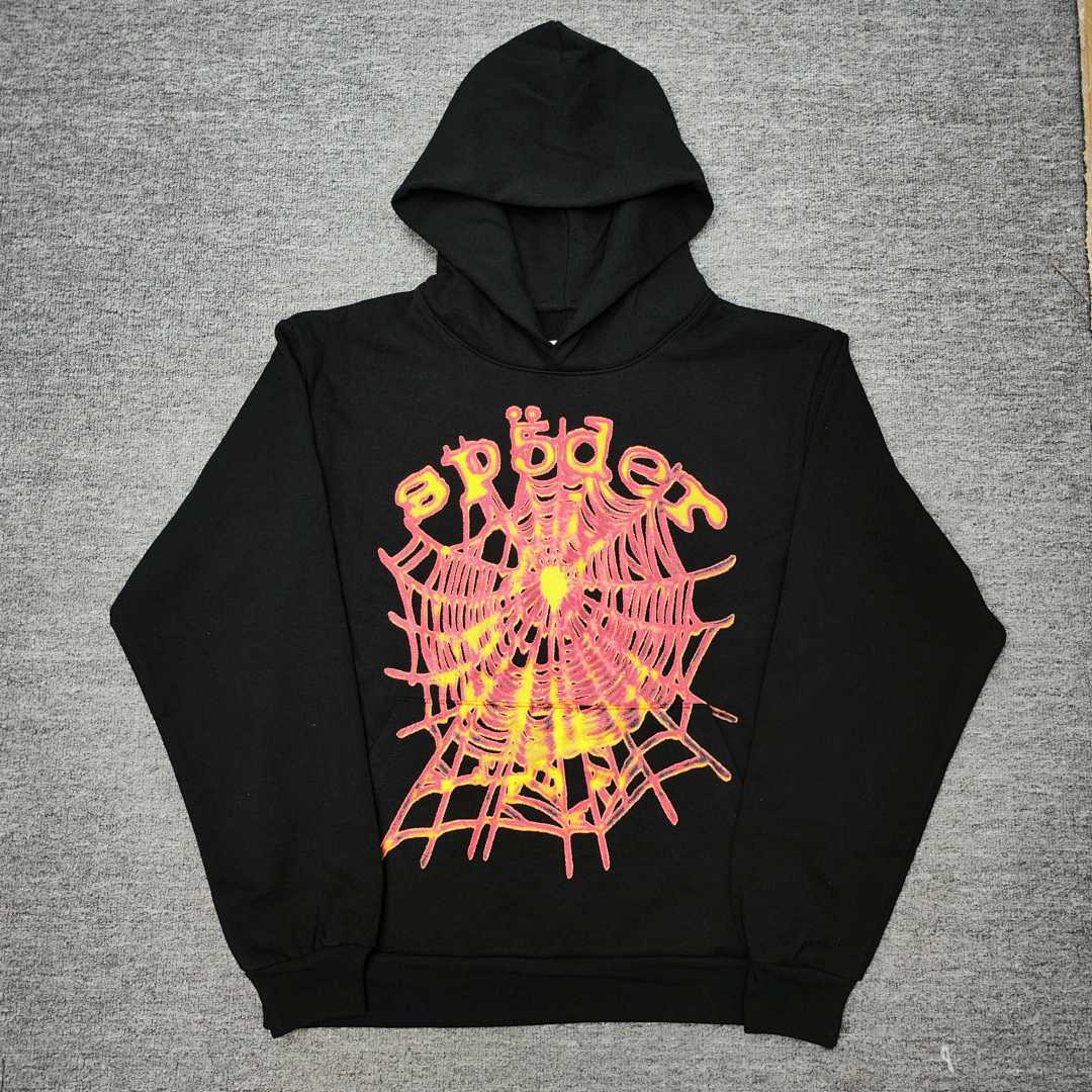 Unbranded FW25 HOODIE PINK TC Mens Womens Top Black : S-XXL
