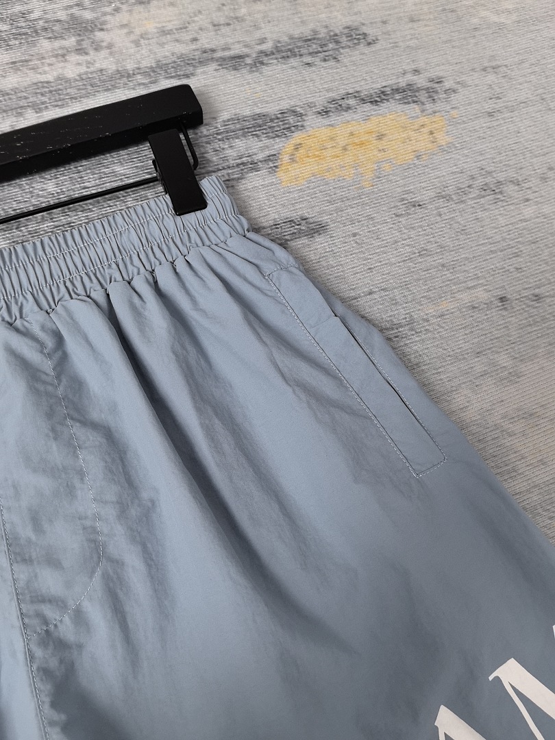 AMIRI 148 Logo Print Short Black S M L XL 9922# - Image 40