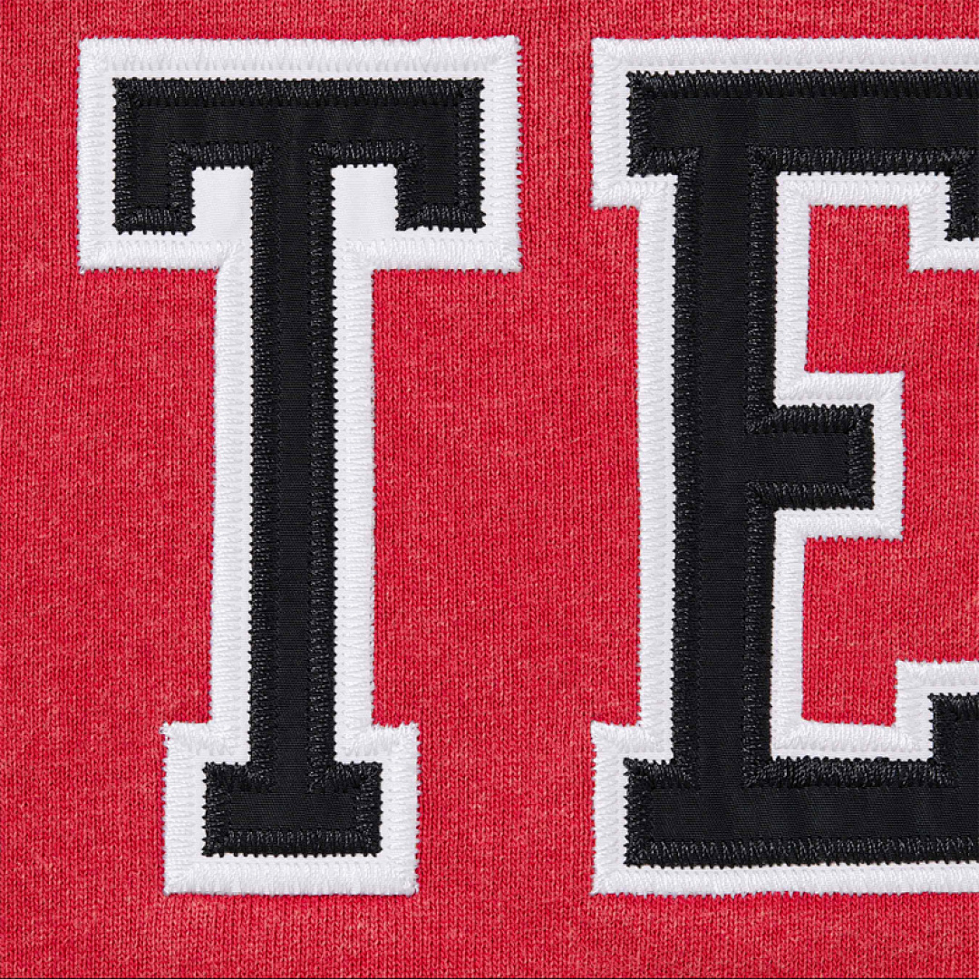 Supreme 338 TEAM 94 HOODED SWEATSHIRT Water Black Red S M L - Image 7