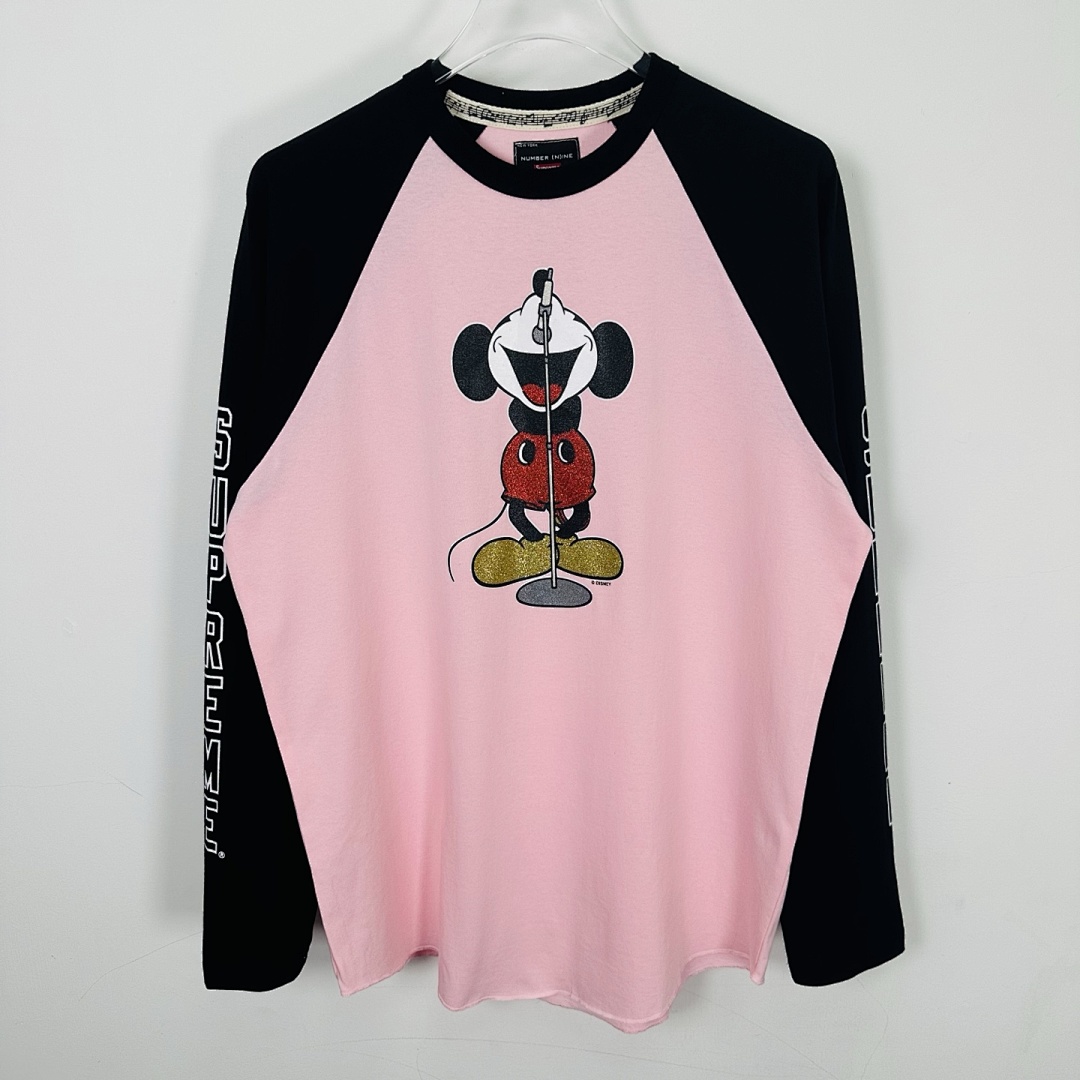 Supreme 218 Cream Long Sleeve NUMBER INE MICKEY RAGLAN L/S (N) - Image 17