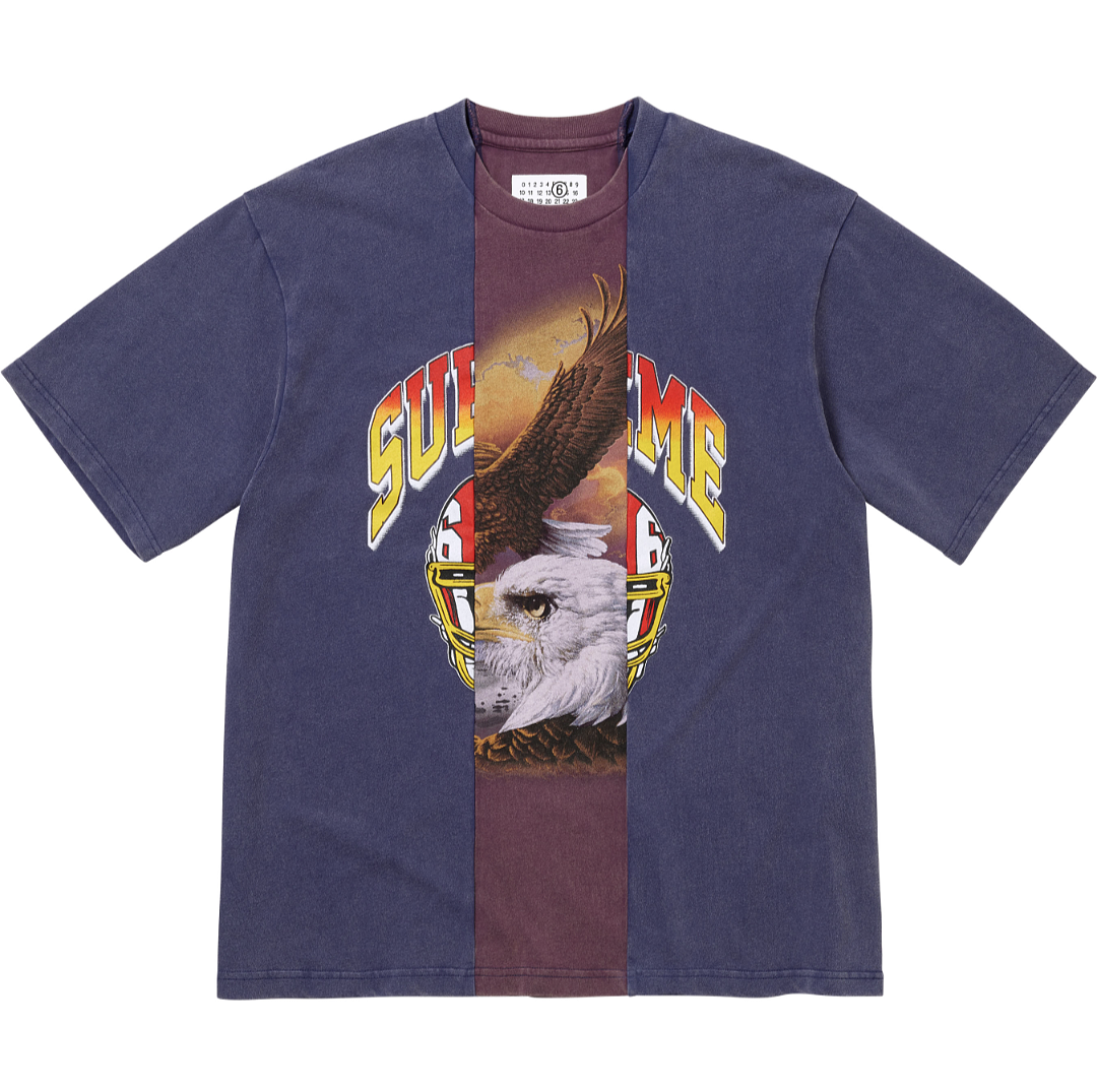 Supreme 258 X MM6 SPLIT GRAPHIC TOP Classic T - Image 55