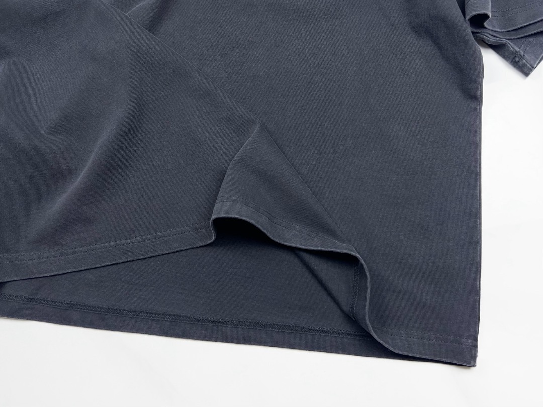 Chanel 138 WillyChavarria High Mens Womens Wide Washed Short Sleeve T : S M L XL Water Black Willy - Image 8