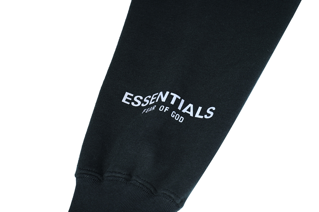 Essentials 98 FEAR OF GOD ESSENTIALS FOG Sleeve LOGO Collar White Blue Light Black Apricot High Grey Camel S-XL 6675# - Image 56