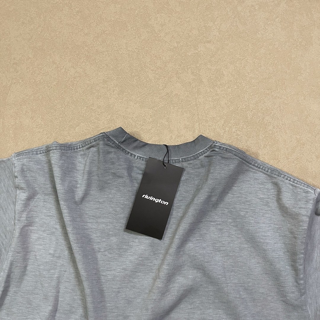 Unbranded 138 RIVINGTON Roi Rebis Die Moda CVA Tee Fire Mountain Grey T S M L - Image 7
